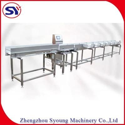 Weight Sorting Conveyor Machine for Whole Fish/Chicken