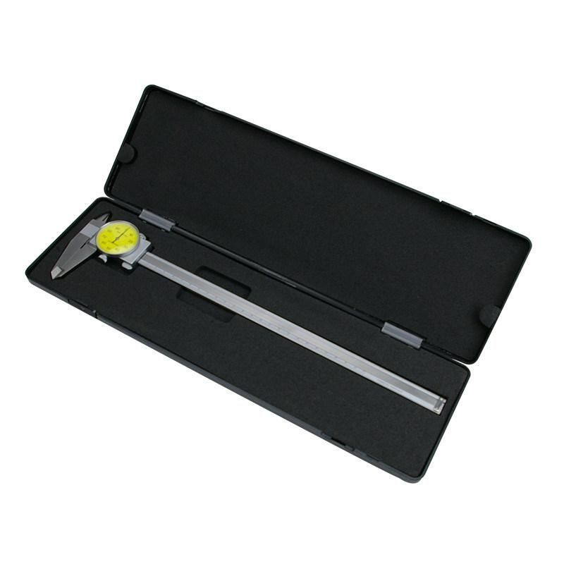 300mm Machine-Dro Dial Caliper with Metric Yellow Face