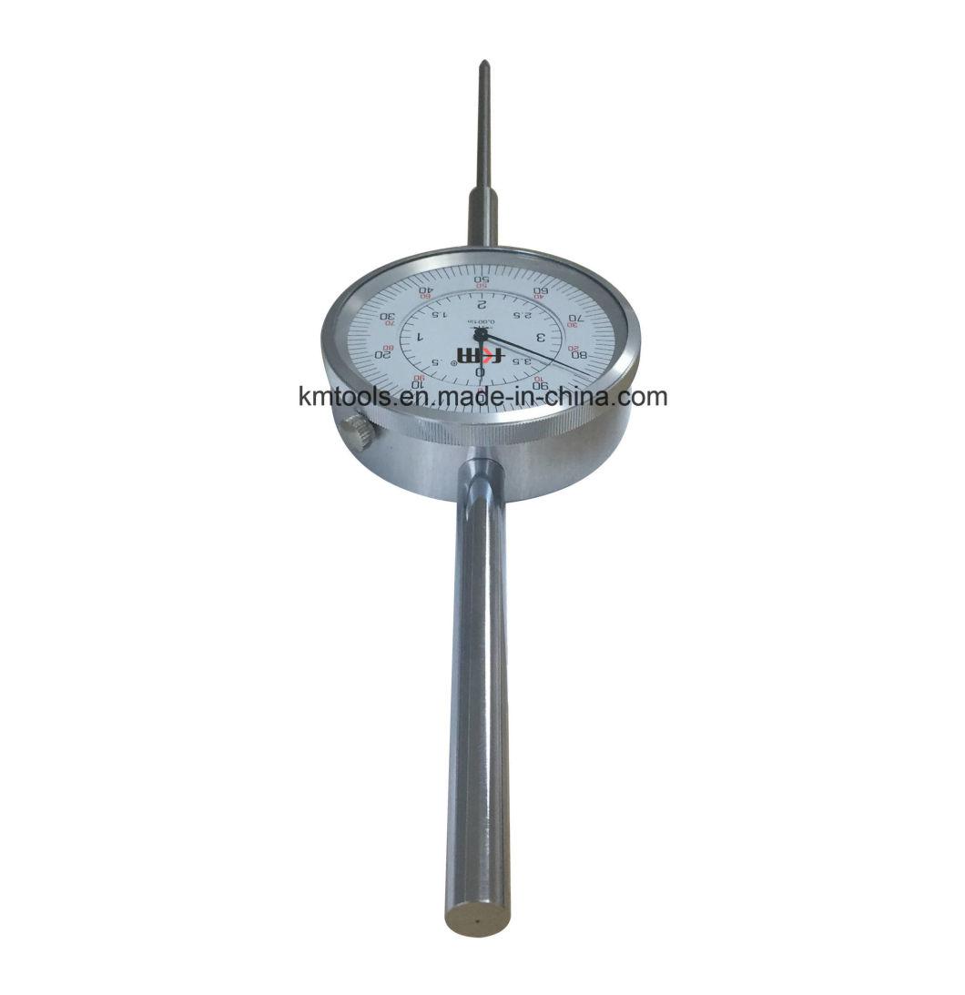 0-4′′ Inch Dial Indicator with Super Large Range with Double-Needle Coaxial