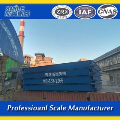 3*16m Scs-120ton Truck Scales for Dependable Vehicle Automatic Weigh