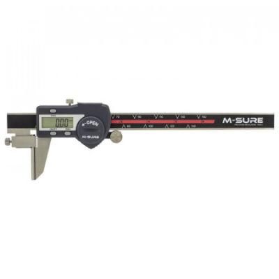 M-Sure Ms-245-150 Tube Thickness Digital Caliper 0-150mm (0-6 inch) Ms-245 Series