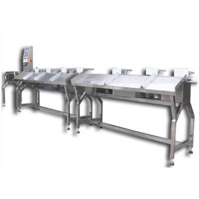 Juzheng High Efficient Digital Multilevel Sorting Equipment Checkweigher for Fish Meat Seafood