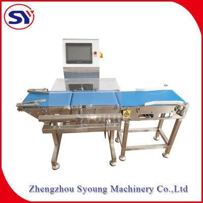 0.1g Weighing Accuracy Automatic Weight Grading Check Weigher for Food Products