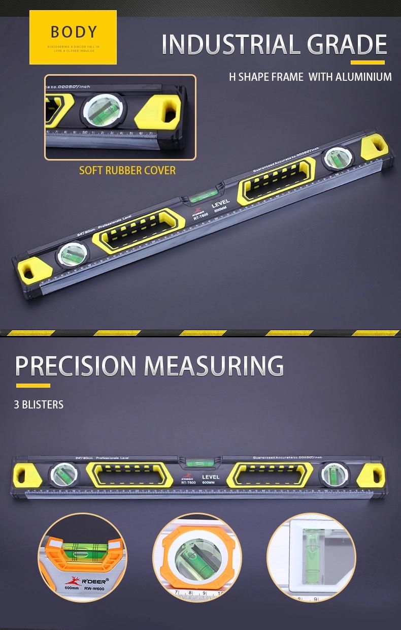 Aluminum Spirit Levels with Scale