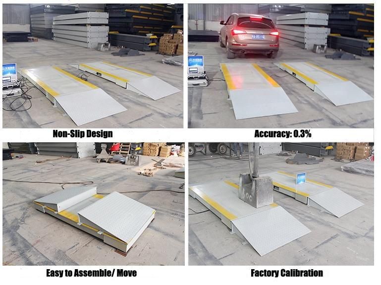 Heavy Duty Digital Axle Scale for Weighing Trucks