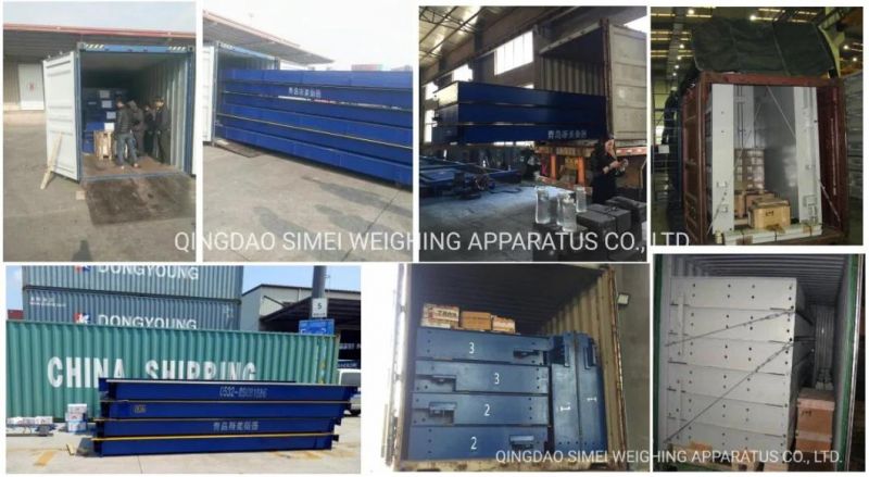 China Digital Truck Scales Weighbridge Weighting Scale 3*16