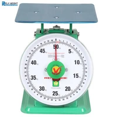 Good Quality Durable Mechanical Dial Weighing Spring Scale with Tray