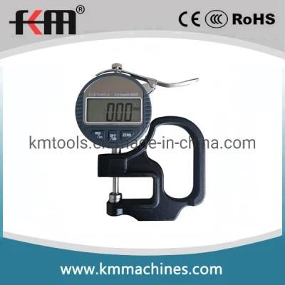 0-12.7mm/0-0.5&prime; &prime; Digital Thickness Gauge with Sprecial Measuring Head and 30mm Measuring Depth