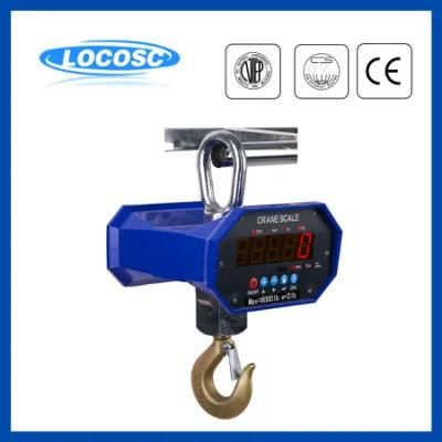 Lp7650 Electronic Heavy Duty Bluetooth Crane Hanging Hook Scale with RS232 RS485 Interface