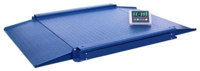 Ultra-Low Double Deck Electronic Weighing 2000kg Platform Floor Scales