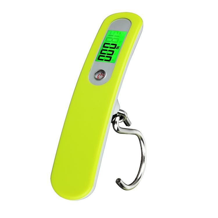 Portable Travel Use Luggage Fishing Hanging Scale 50kg with LCD Backlit