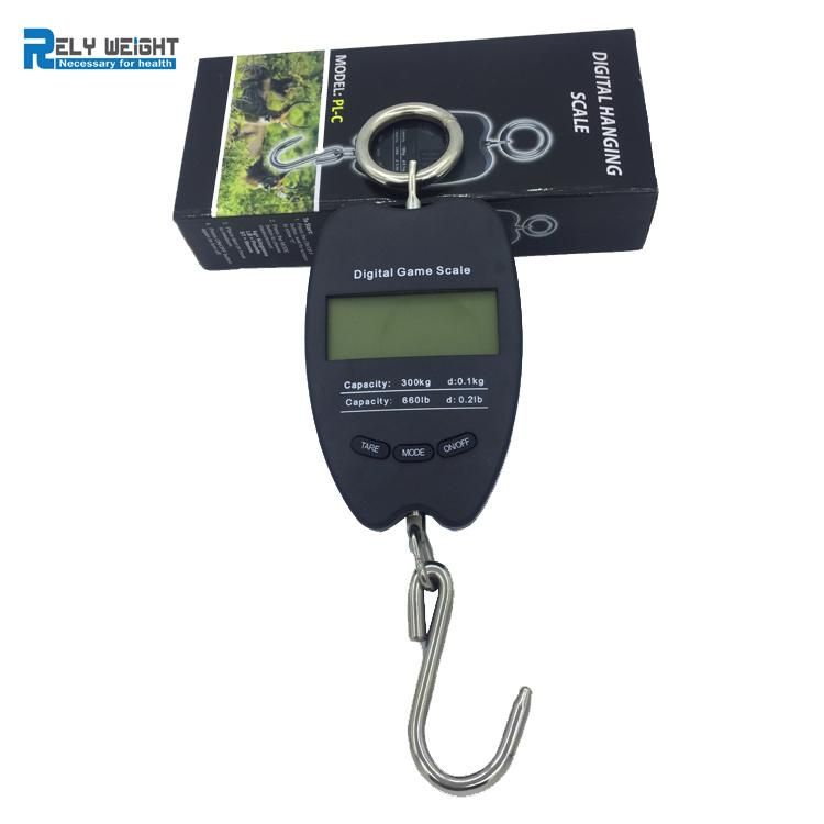 300kg Digital Hanging Luggage Fishing Weight Scale with Tape