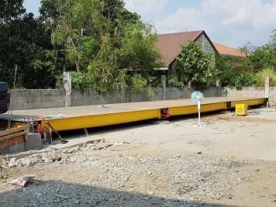 Scs60t 3X18m Truck Weighing Bridge in Tanzania