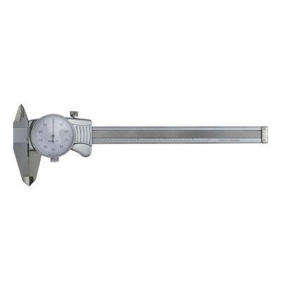 6&quot; Machine-Dro Dial Caliper Imperial with White Face.