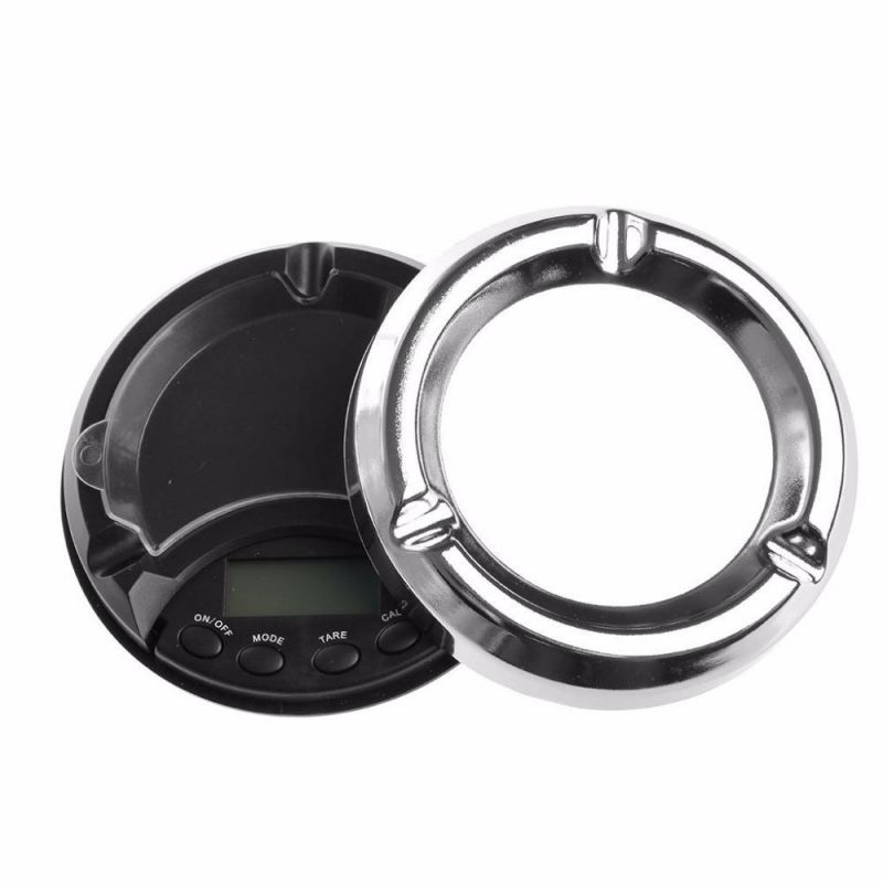 Digital Scale for Libra Jewelry Pocket Electronic Multifunctional Ashtray Scale