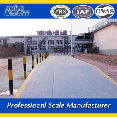 3*16m Scs-100ton Truck Scales for Dependable Vehicle Weighing