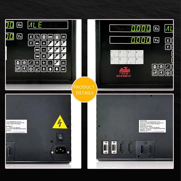 2 Axis Digital Readout Dro with Linear Scale for Grinder