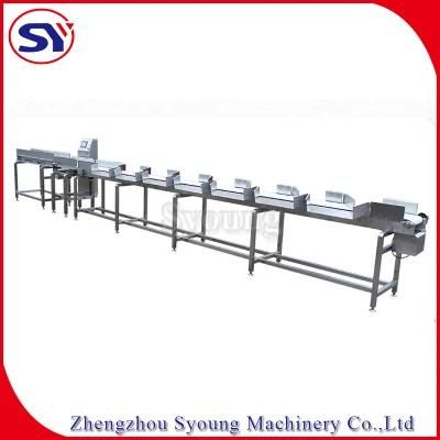 Weighing Conveyor Scale Belt Type Fish Graders Machine for Sale