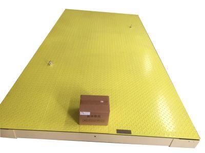 Flintec High Precision 3t Checkerd Plate Flat Desk Floor Digital Platform Weighing Scale with Frame