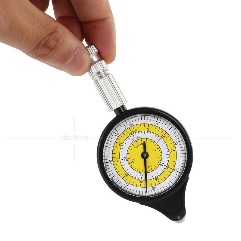 Multi-Functional Outdoor Map Measuring Gauge Range Finder Meter Scale Mileage Odometer Measurement Instrument Camping Map Measuring Range Finder Wbb16617