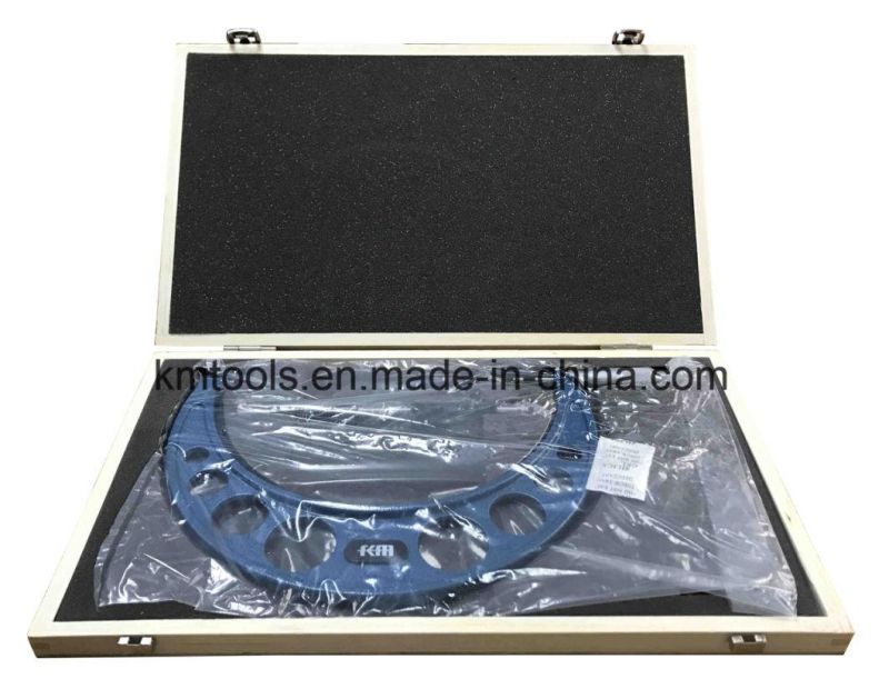 200-225mm Carbide Measuring Face Mechanical Outside Micrometer Measuring Tool