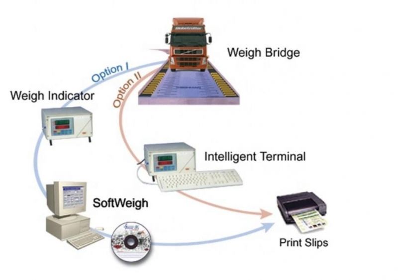 60t-200t Electronic Truck Scale Weighing Scale for Pig Sale