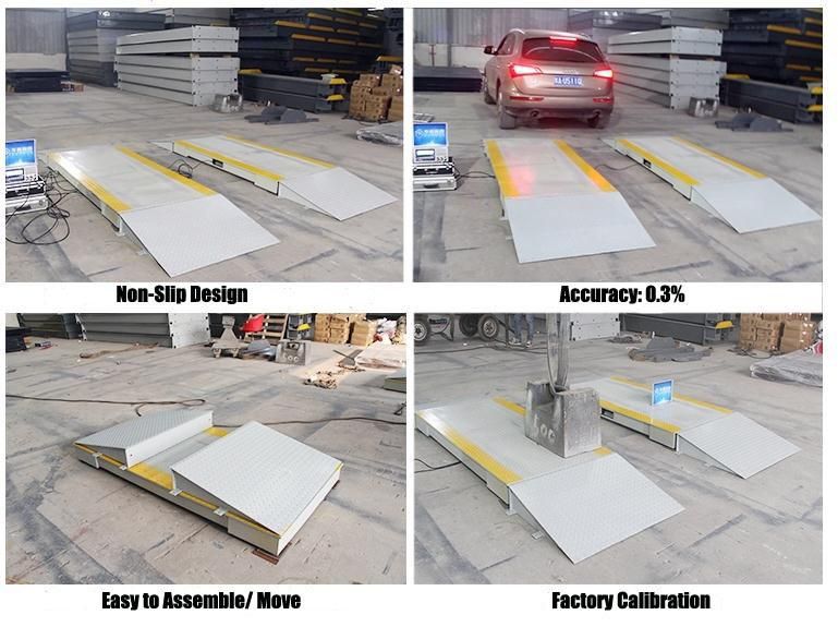 Portable Axle Scale Wheel Weigher Vehicle