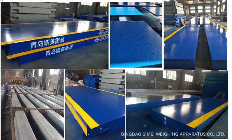 120tons Truck Scales Weighbridge for 3*16m with Digital Choice