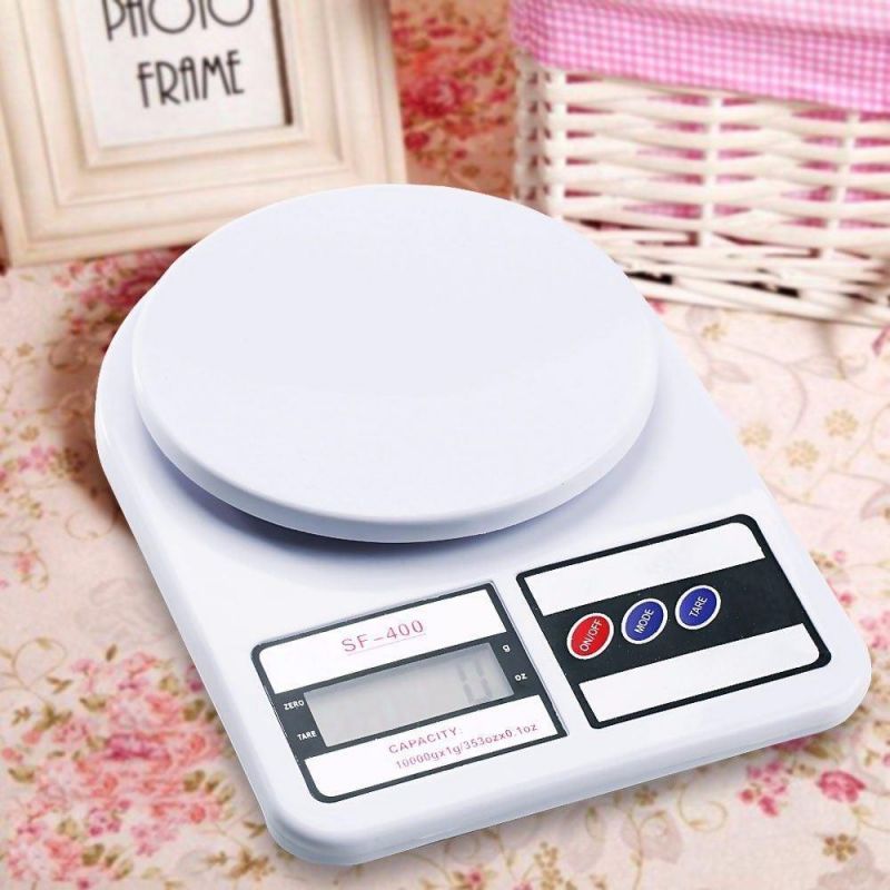 Cheap Factory Wholesale Digital LCD Kitchen Scale White