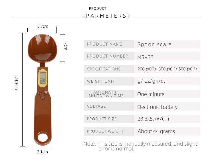 Light Weight High Quality Spoon Scales with ABS Safety Material