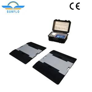 Movable Weighing Axle Pad Portable Weighbridge