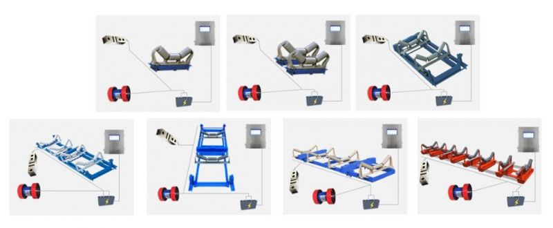 High Precision No Lever Suspension Structure Frame Belt Weigher for Belt Converyor