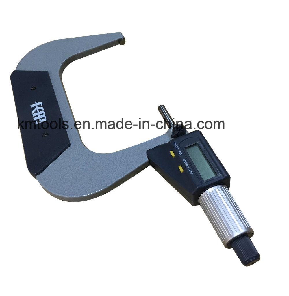 100-125mm Carbide Measuring Face Digital Outside Micrometer with 0.001mm Resolution