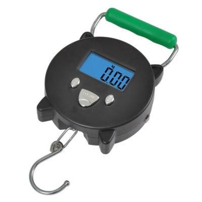 40kg/10g Portable Precision Digital Electronic Luggage Scale Weighing Crane Fishing Pocket Scale Handheld Load