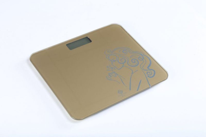 Factory Price No Middlemen Customizable Pattern Household Hotel Personal Bathroom Digital Platform Weighing Body Scale