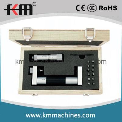 100-125mm Inside Micrometer with Interchangeable Anvils