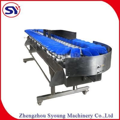 Salami Meatball Weight Checking Weight Sorting Machine