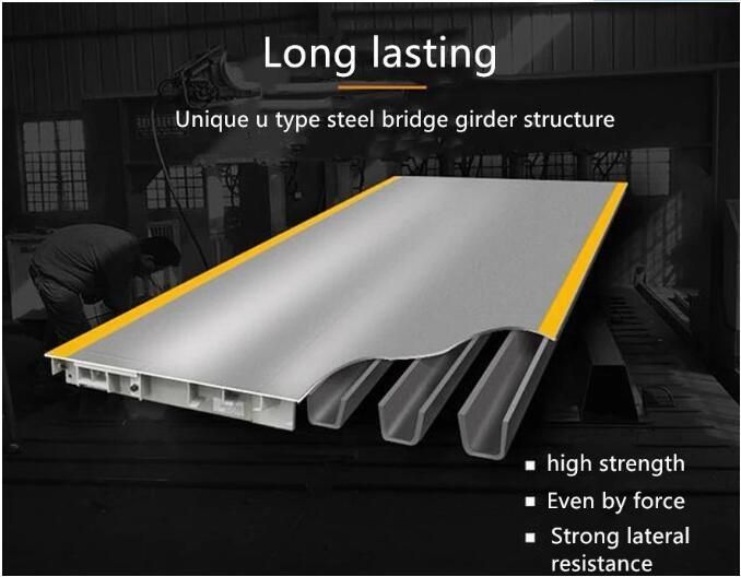 100tons Simei China Digital Truck Scales Weighbridge Weighting Scale