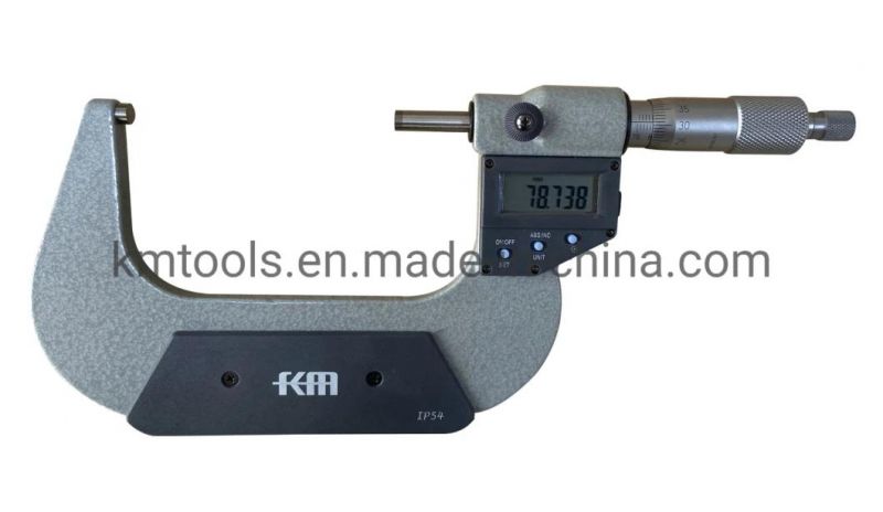 75-100mm IP54 Digital Outside Micrometer Professional Manufacturer