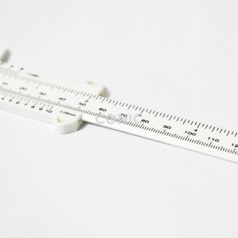 150mm Silk Printing Promotional Plastic Vernier Caliper