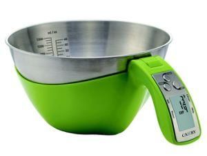 2021 High Precision Stainless Steel Multicolor Detachable Bowl Type Measuring Cup Weighing Kitchen Scale