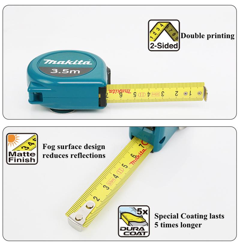 Hot Selling Original Makita Measure Tape Imported Stainless Steel Durable High Precision Tape