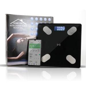Popular Solar Energy Charging APP Electronic Digital Weighing Bluetooth Body Weighing Scale