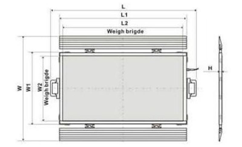 Wheel Weighing Axle Truck Scale