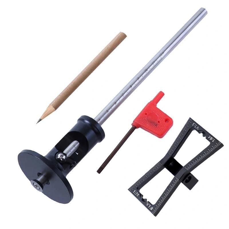 European-Style Woodworking Parallel Scriber Simple Scriber Carbide Blade Drawing Line Dovetail Gauge Woodworking Tool