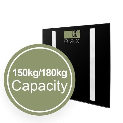 Hot Sales Body Fat Scale with High Tempered Glass Platform