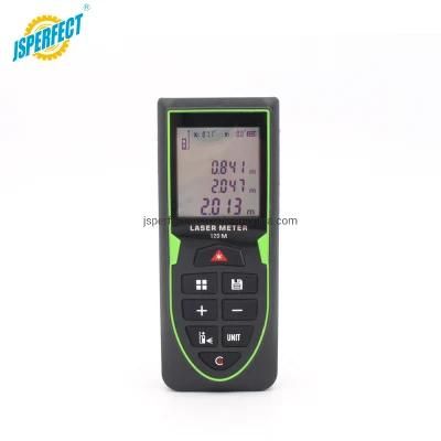 New Pocket Portable 120m High Precision Laser Rangefinder USB Green Laser Distance Meter