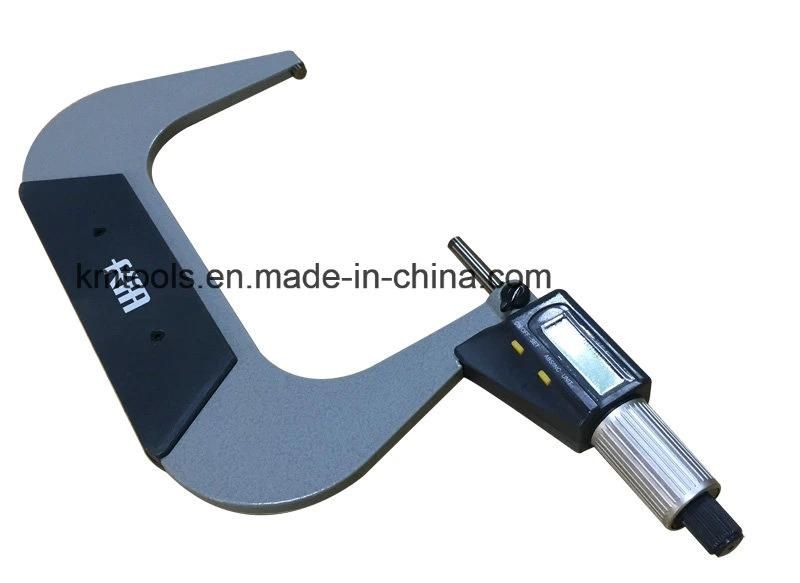 125-150mm Digital Outside Micrometer with 0.001mm Resolution Measuring Device