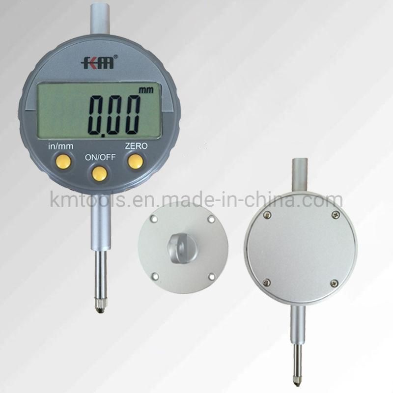 0-12.7mm/0-0.5′ ′ Digital Dial Indicator with 0.01mm/0.0005′ ′ Resolution Measuring Device