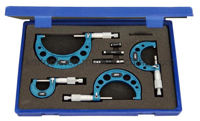 0-300mm Outside Micrometer Set with 0.01mm Graduation